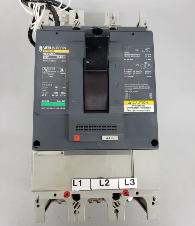 Merlin Gerin NSJ400, NSJ400A, NSJ400 A Used Surplus