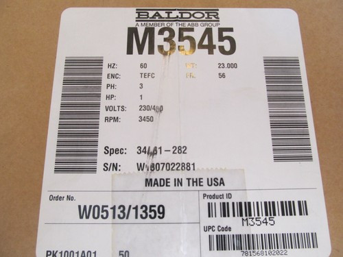 Baldor M3545T