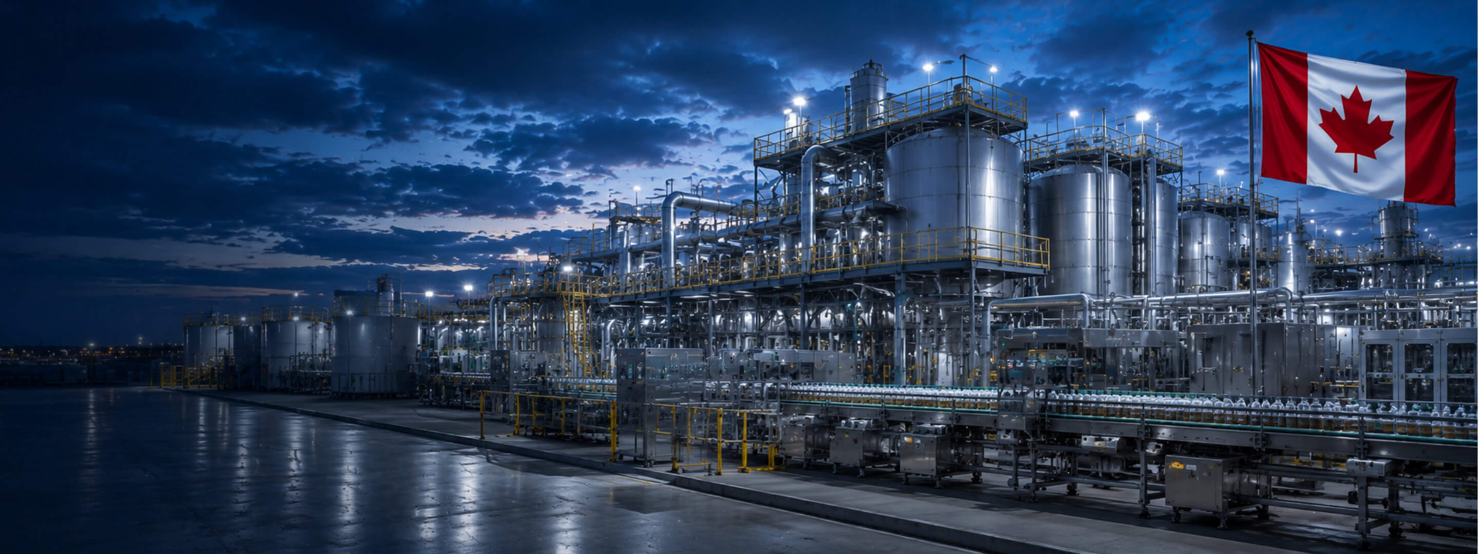 Industrial automation and manufacturing operations supporting industrial facilities across Canada.