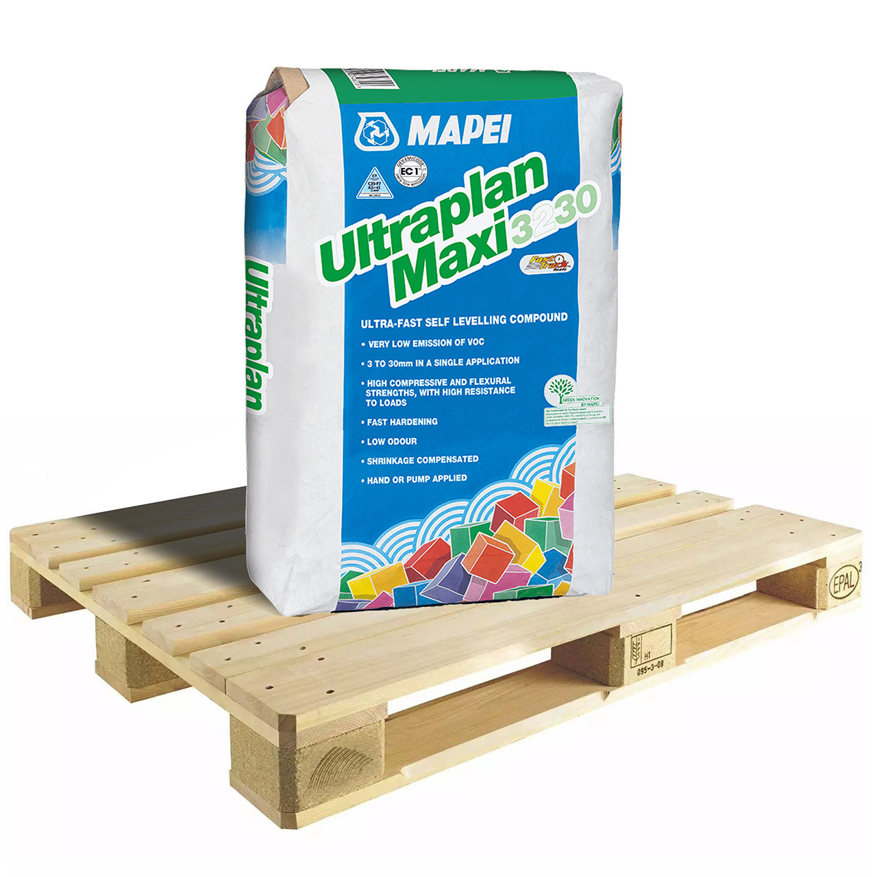 Mapei Ultraplan Maxi 3230 Self Levelling Compound 25kg Half Pallet