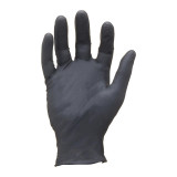 BlackRock Heavy Duty Black Nitrile Gloves - Box 100 - Extra Large - HDPFNG100XL
