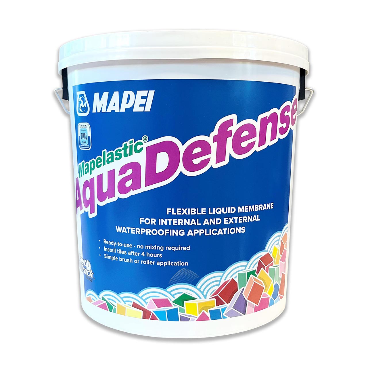 Mapei Mapelastic Aquadefense Tanking Kit 7.5kg tub and 10m tape
