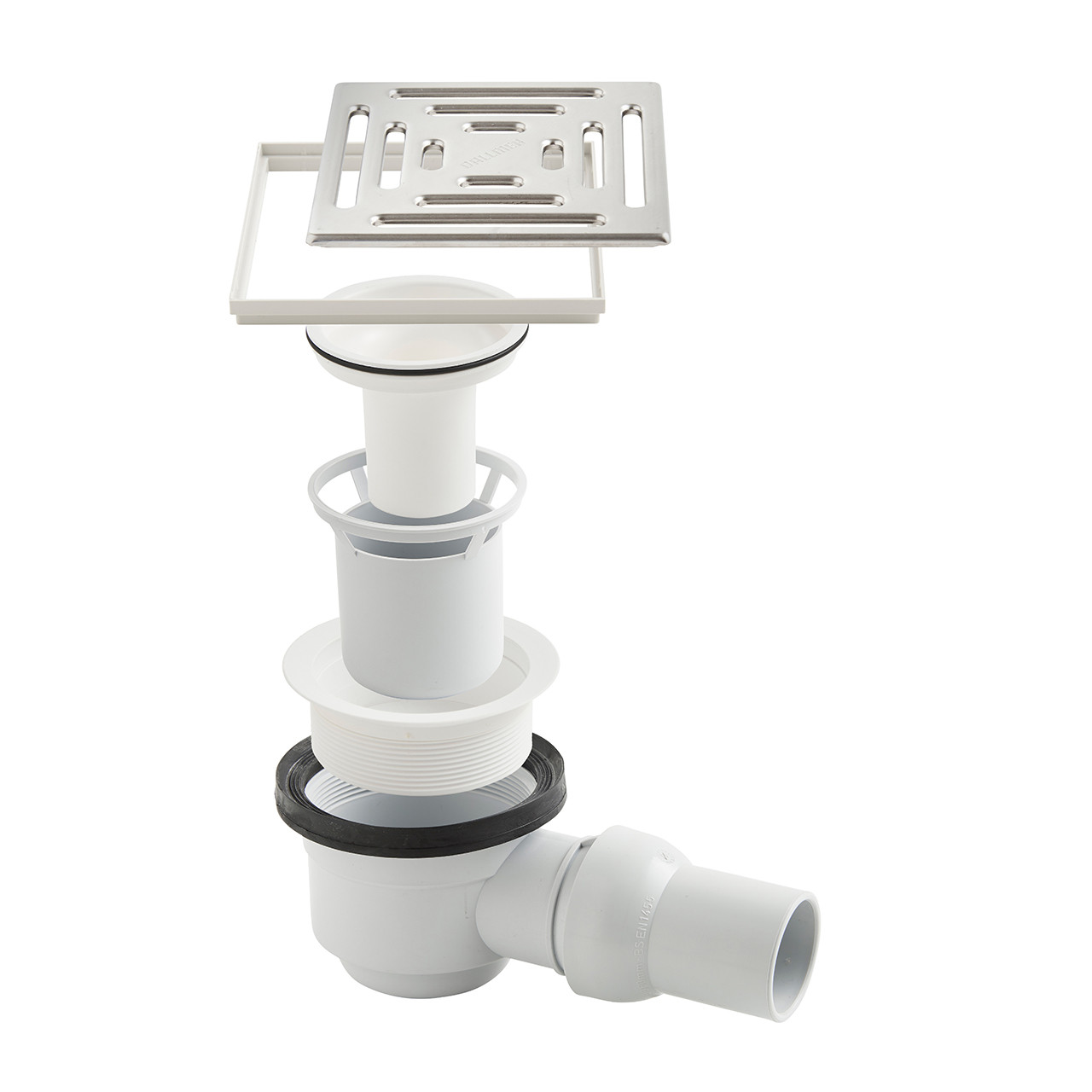 Dallmer Trapped Shower Gully For AquaFix Low Profile Trays 4510200