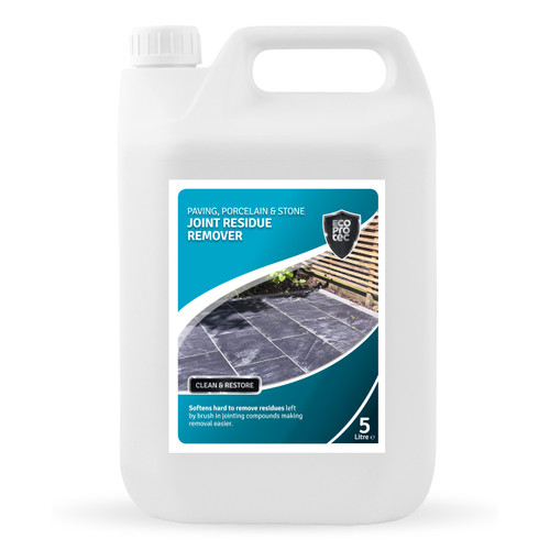 EcoProTec - Joint Residue Remover for Paving, Porcelain and Stone - 5 Litre EcoProTec - Joint Residue Remover for Paving, Porcelain and Stone - 5 Litre