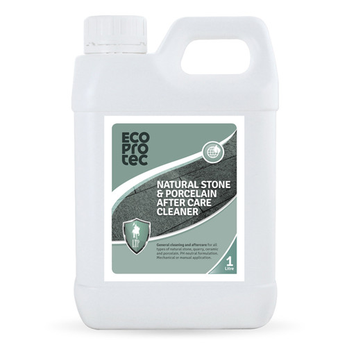 EcoProTec - Natural Stone & Porcelain After Care Cleaner - 1 Litre EcoProTec - Natural Stone & Porcelain After Care Cleaner - 1 Litre