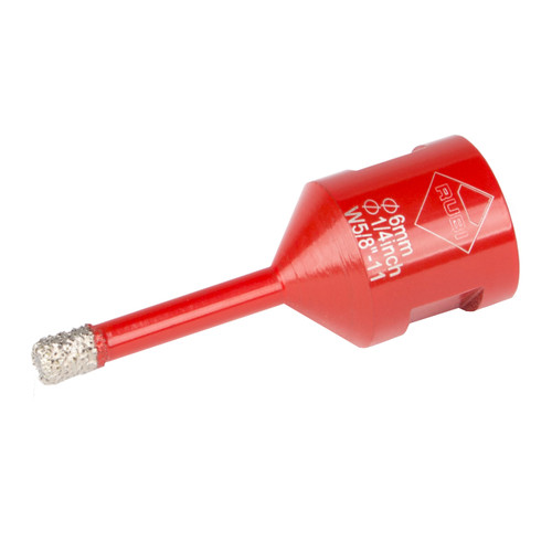 Rubi Diamant DRY Cut Diamond Drill Bit Drygres - 6mm - 05988