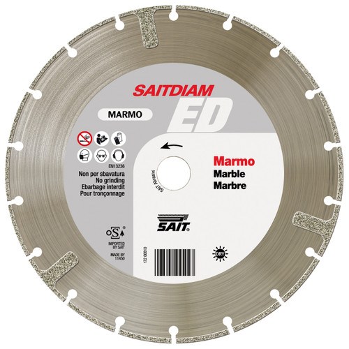 SAIT ED Marble Diamond Dry Cutting Blade - 125mm - 092500