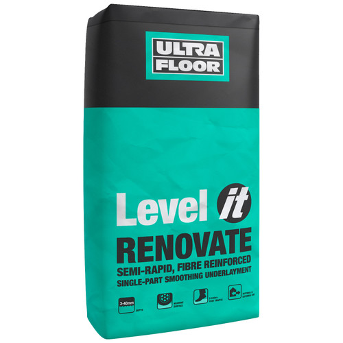 Ultra Floor Level IT Renovate - Internal and External Smoothing Compound - 20Kg