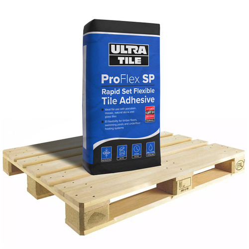 Ultra Tile SP Flex RAPID Set Tile Adhesive S1 - Full Pallet - 54 x 20kg - GREY