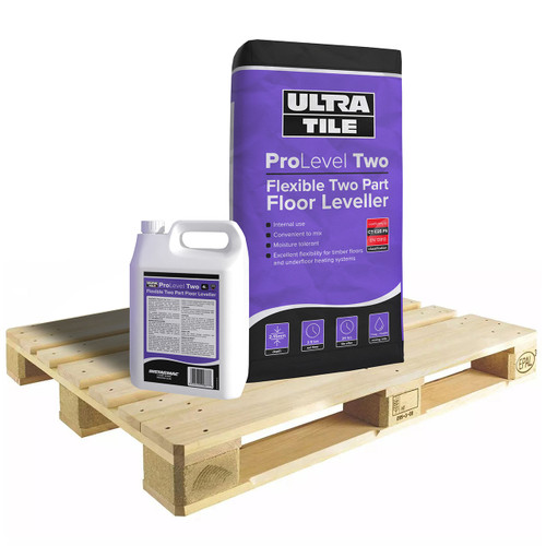 Ultra Tile Pro Level Two - Full Pallet - 48 x 20kg Bag & 48 x 4 Litre Bottle Ultra Tile Pro Level Two - Full Pallet - 48 x 20kg Bag & 48 x 4 Litre Bottle