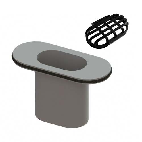 Aquafix Linear Trap Inlet with O Ring - ABSP-54-0006