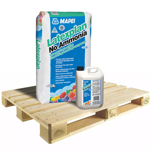 Mapei Latexplan No Ammonia Levelling Compound - Half Pallet - 24 Bags & Bottles