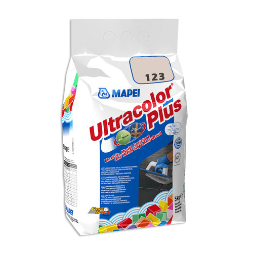 Mapei Ultracolor Plus Flexible Grout 5Kg - Ancient White (123)