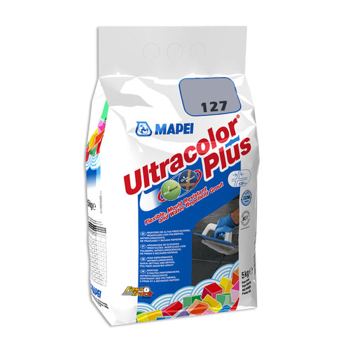 Mapei Ultracolor Plus Flexible Wall and Floor Grout 5Kg - Arctic Grey (127)