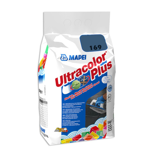 Mapei Ultracolor Plus Flexible Wall and Floor Grout 5Kg - Steel Blue (169)