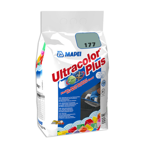 Mapei Ultracolor Plus Flexible Wall and Floor Grout 5Kg - Sage (177)