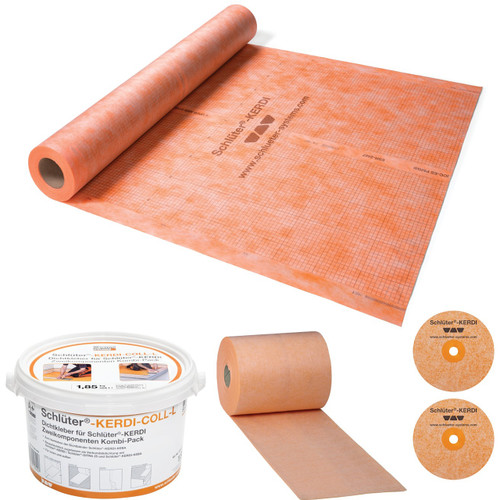Schluter KERDI-200 - Wall Waterproofing Kit - 10 sq./m Schluter KERDI-200 - Wall Waterproofing Kit - 10 sq./m