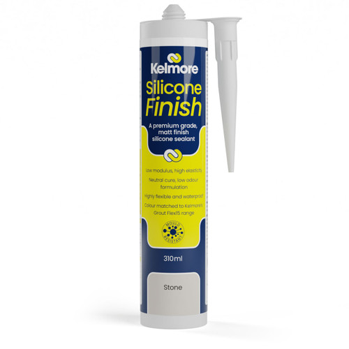 Kelmore Low Modulus Matt Finish Silicone Sealant 310ml - Stone