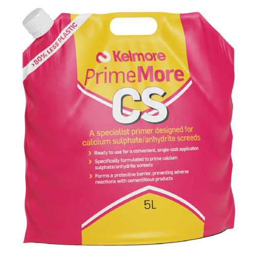 Kelmore PrimeMore - CS Calcium Sulphate / Anhydrite Screed Primer - 5 Litre