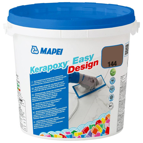 Mapei Kerapoxy Easy Design - Two Part Epoxy Grout - Chocolate (144) - 1.5 kg