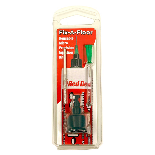 Fix-A-Floor Reusable Micro Precision Injection Kit Including Drill
