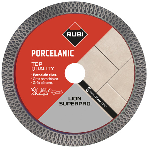 Rubi LION SuperPro DRY Diamond Cutting Blade - 125mm - 32969
