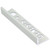 Genesis Aluminium Straight Edge Trim - 8mm Depth x 2.5m - SOFT GREY - ESA080.34