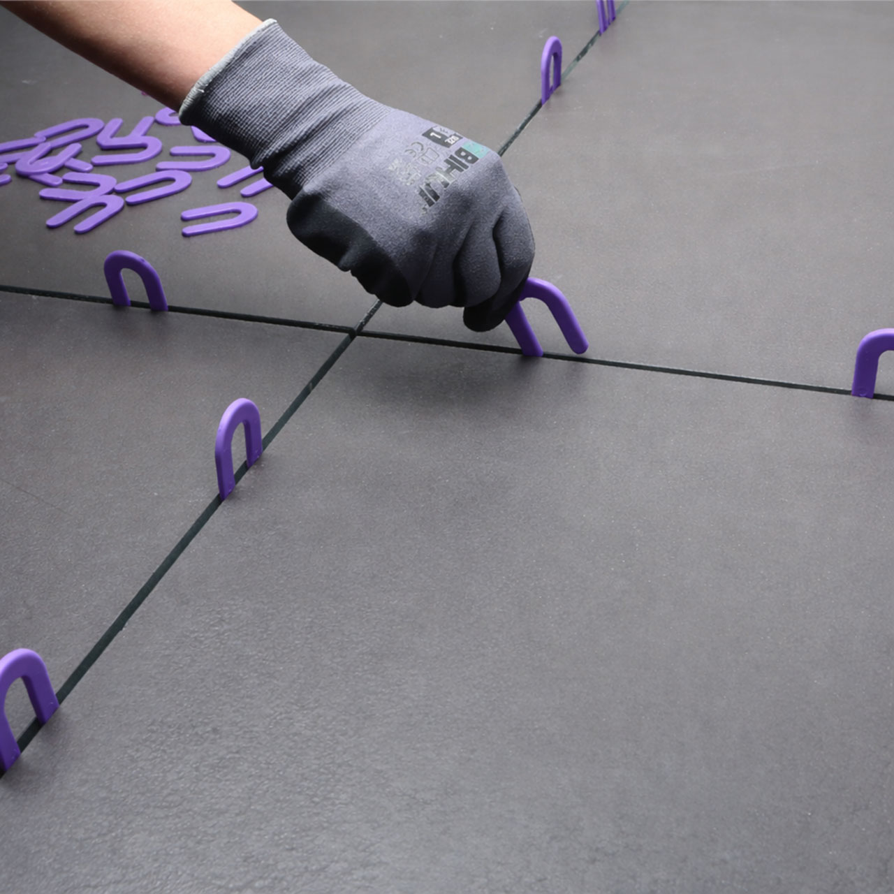 Bihui Purple Horseshoe Shim 2mm (3/32") - 350 per tub - BU-HSP350