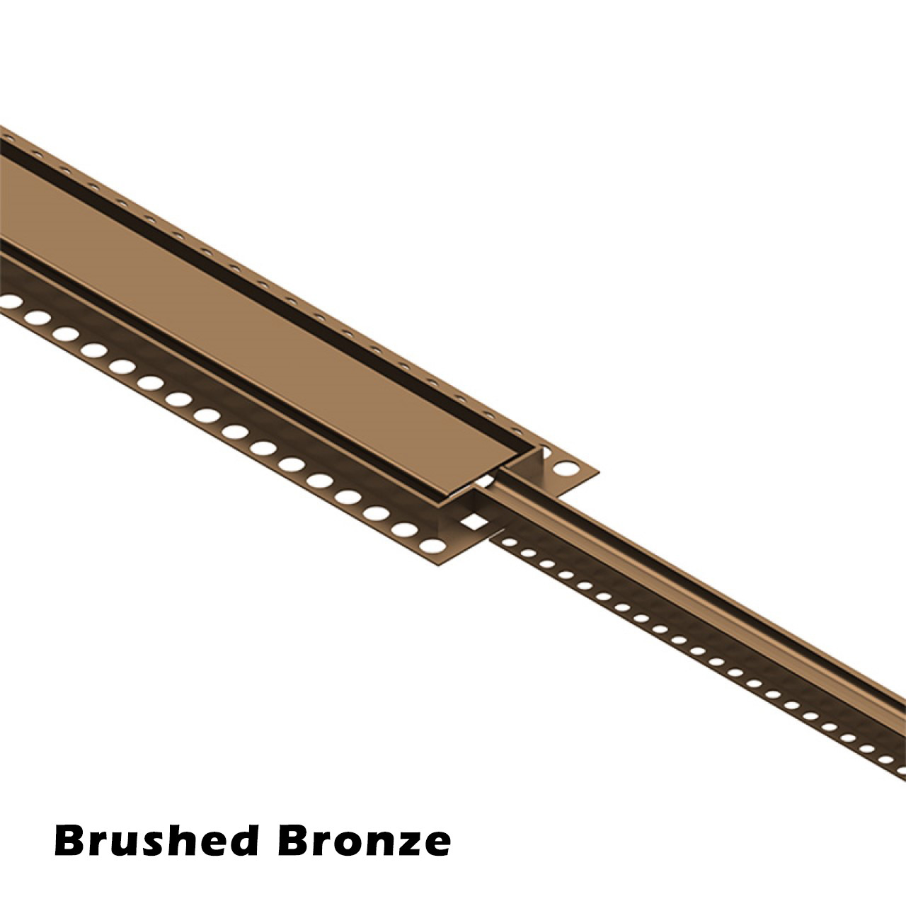 Linear Uno Brushed Bronze