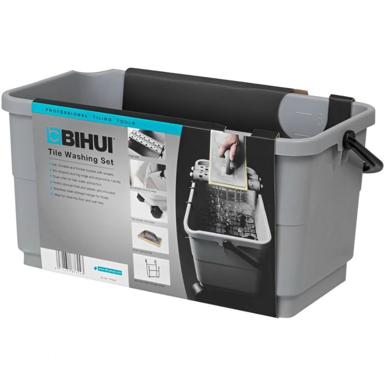 Bihui Tile Washing Set / Washboy Inc. Rollers & Hydro Sponge Float - TWS24