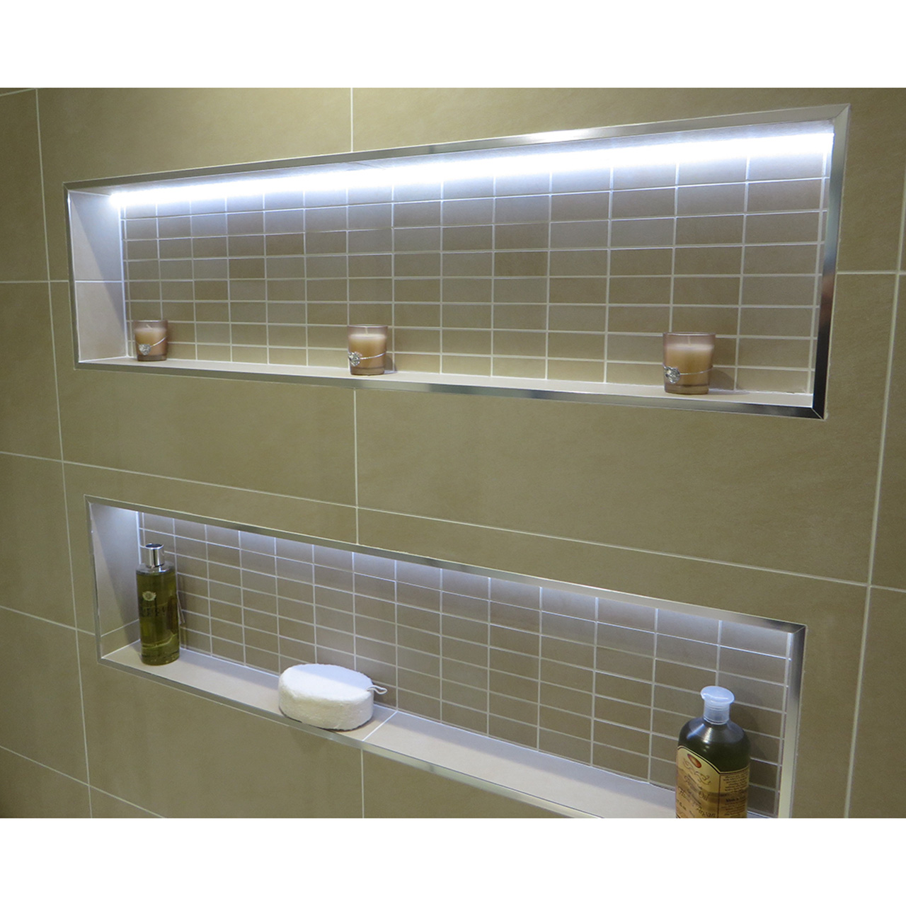Installed Storage Unit with Lighting