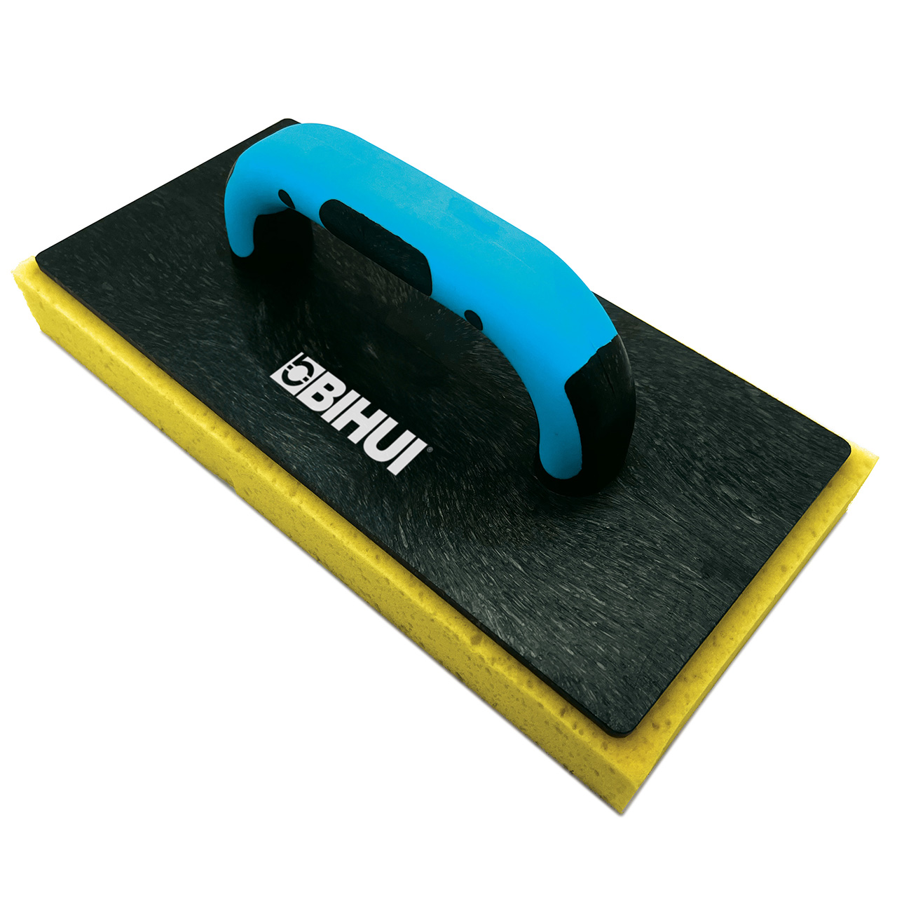 Bihui Grout Float with Uncut Hydro Sponge and Handle - 280 x 140mm - BU-CFHSW11