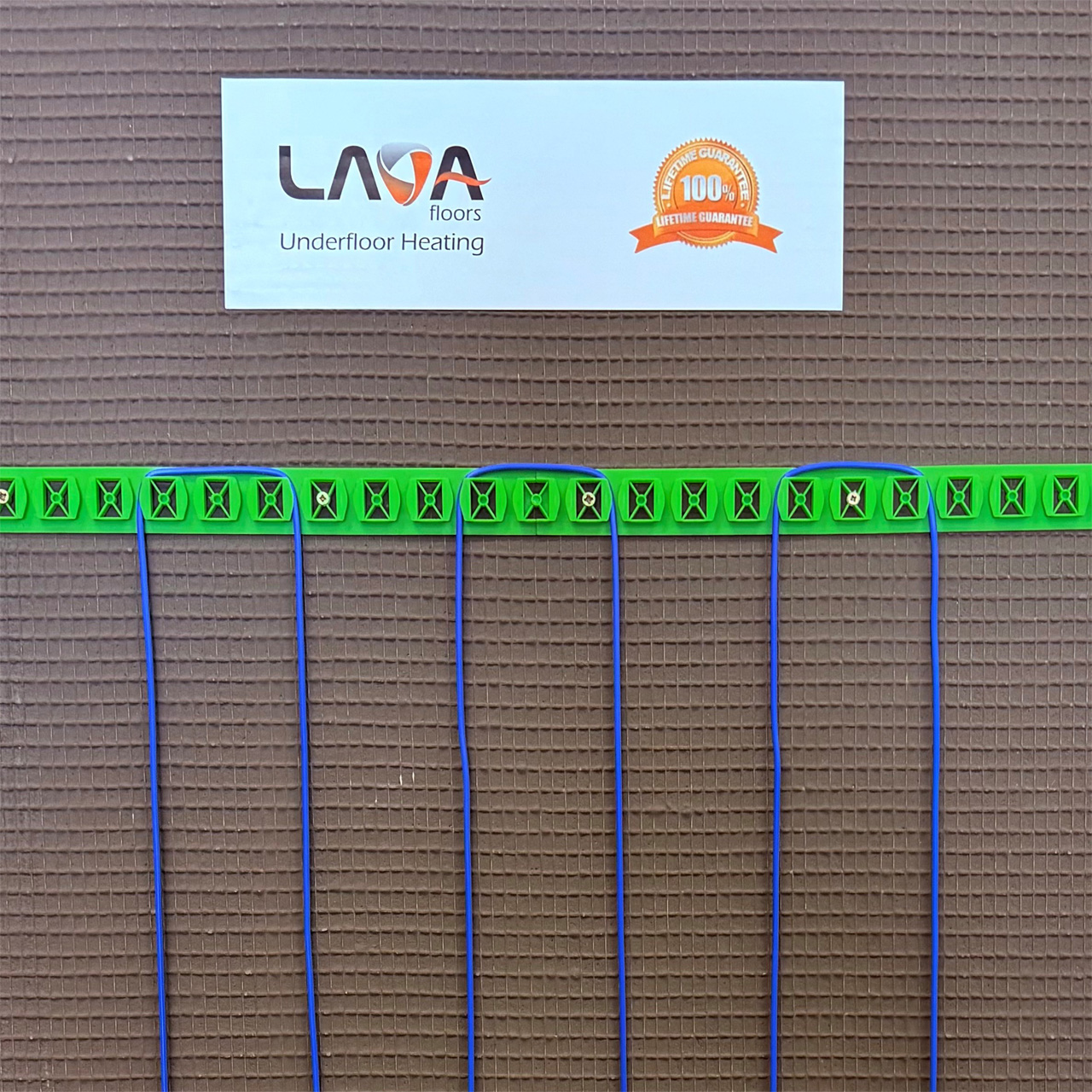 Lava Underfloor Heating Loose Wire Spacer Track