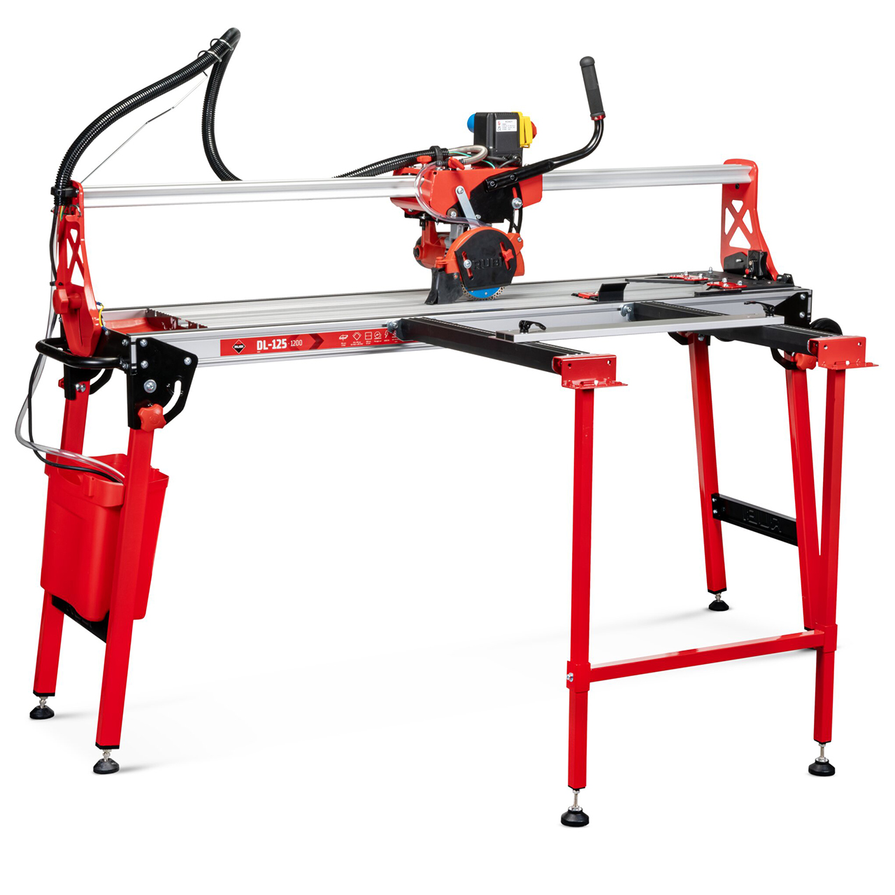 Rubi DL-125 Wet Cut Bridge Saw 1800w - 124cm - Inc 230v Cable - 56924
