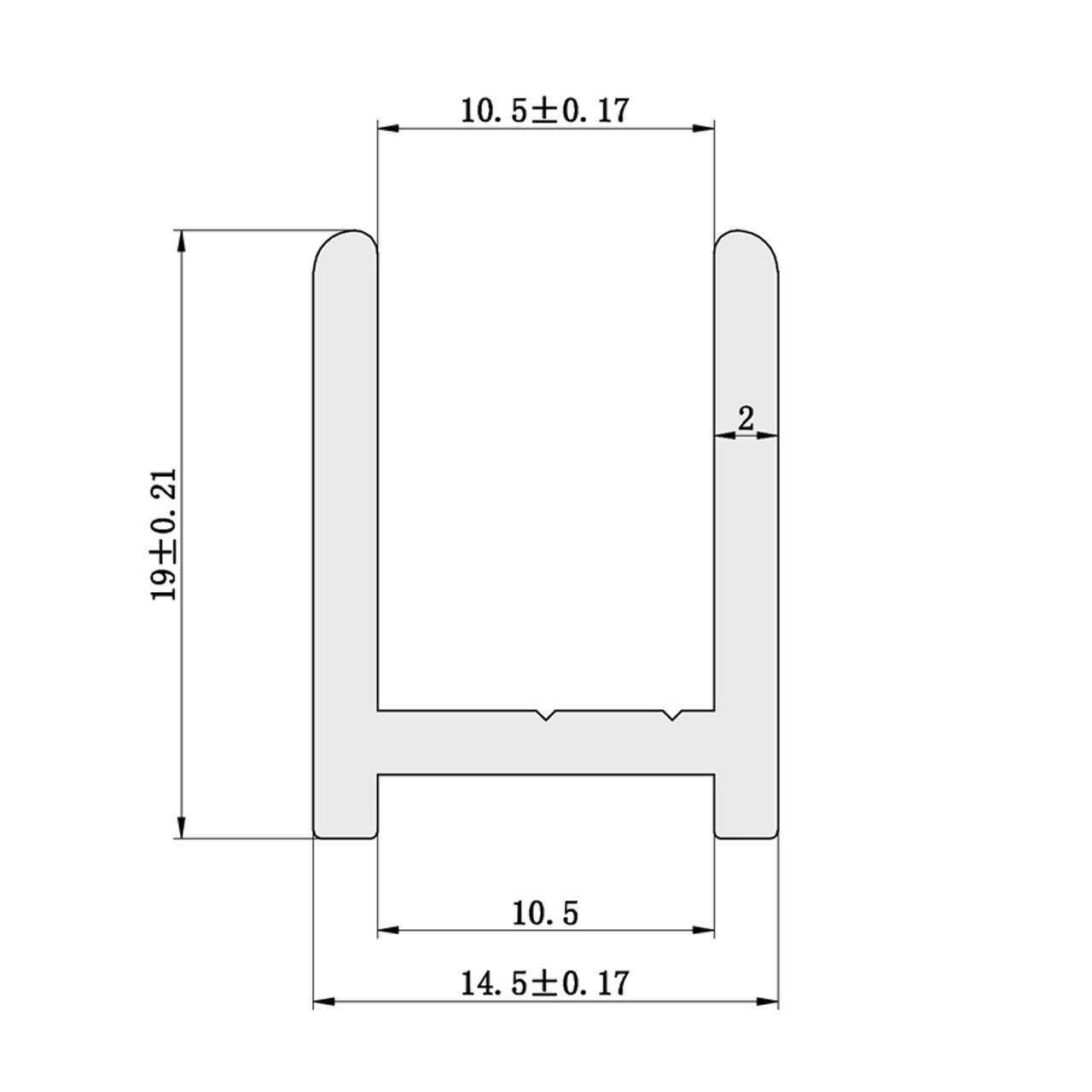 Aquafix Surface Channel Technical Drawing