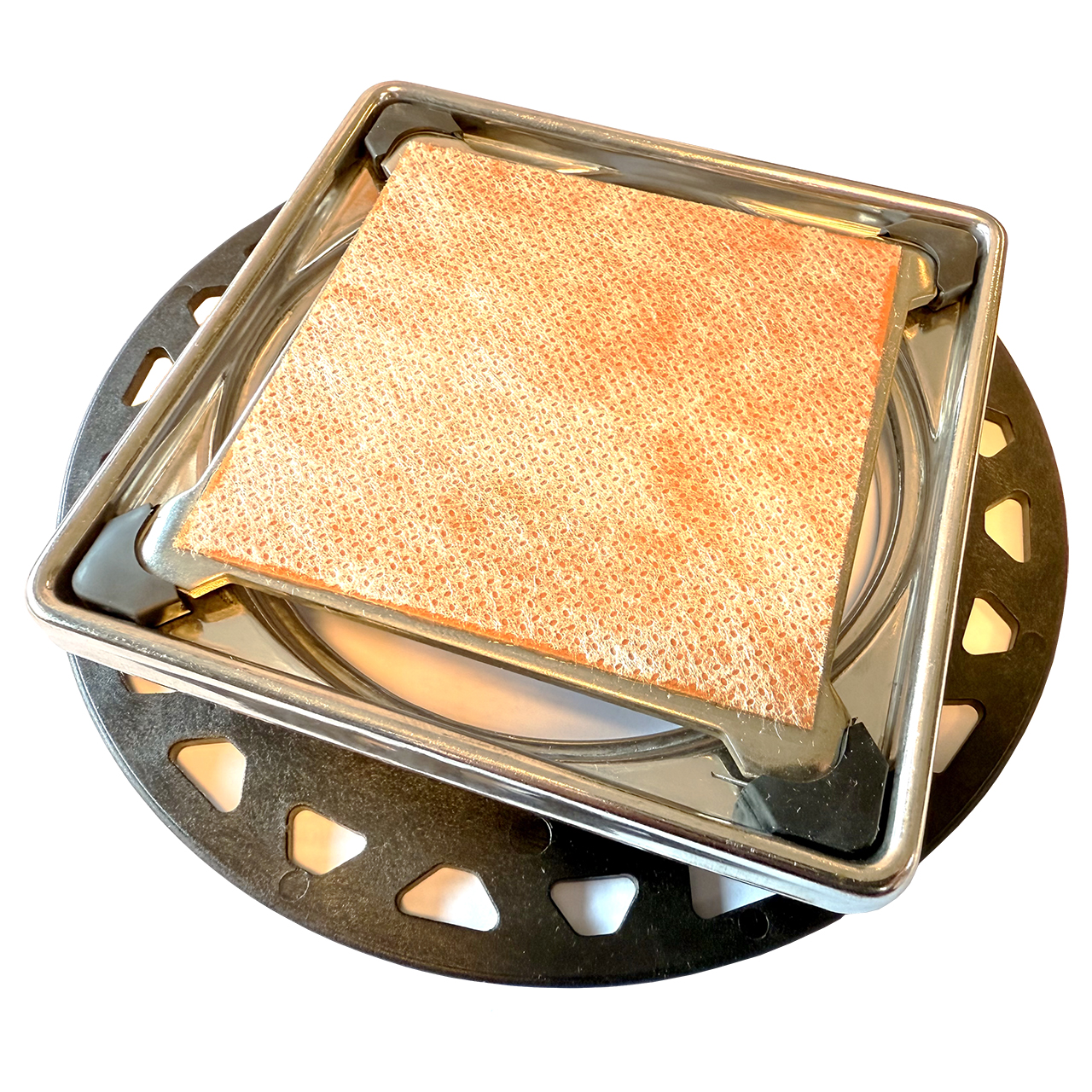 Schluter KERDI-DRAIN Cover Design 4: Tile / Tileable Stainless Steel - KDR10ED4