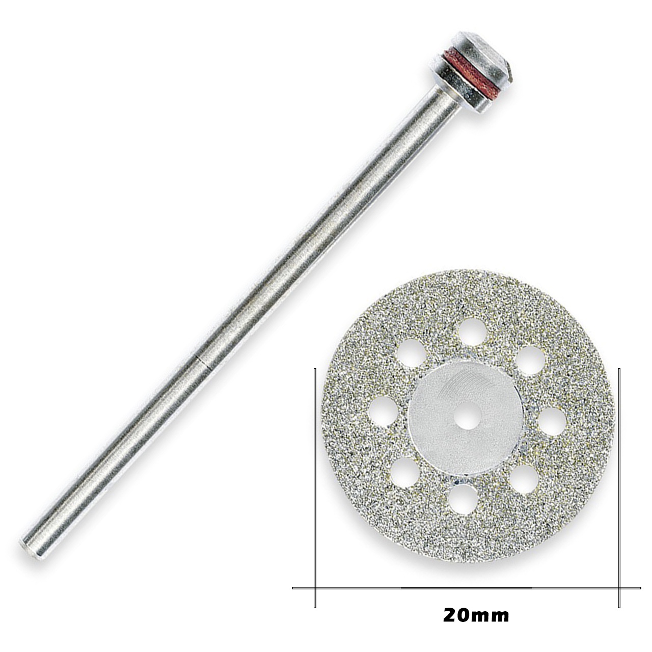 Proxxon Diamond Coated Cutting Disc - 20mm dia. for the LWB/E - P-28844