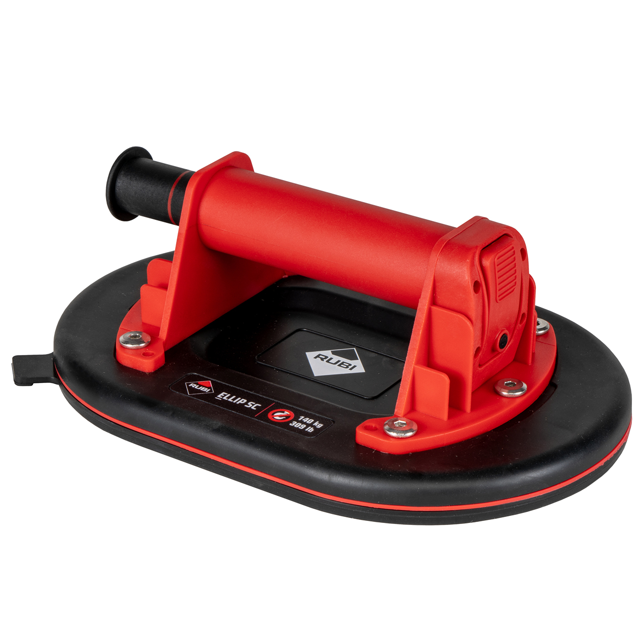 Rubi Ellip SC Vacuum Suction Cup - Manual Use up to 140kg - 67900 - Angle
