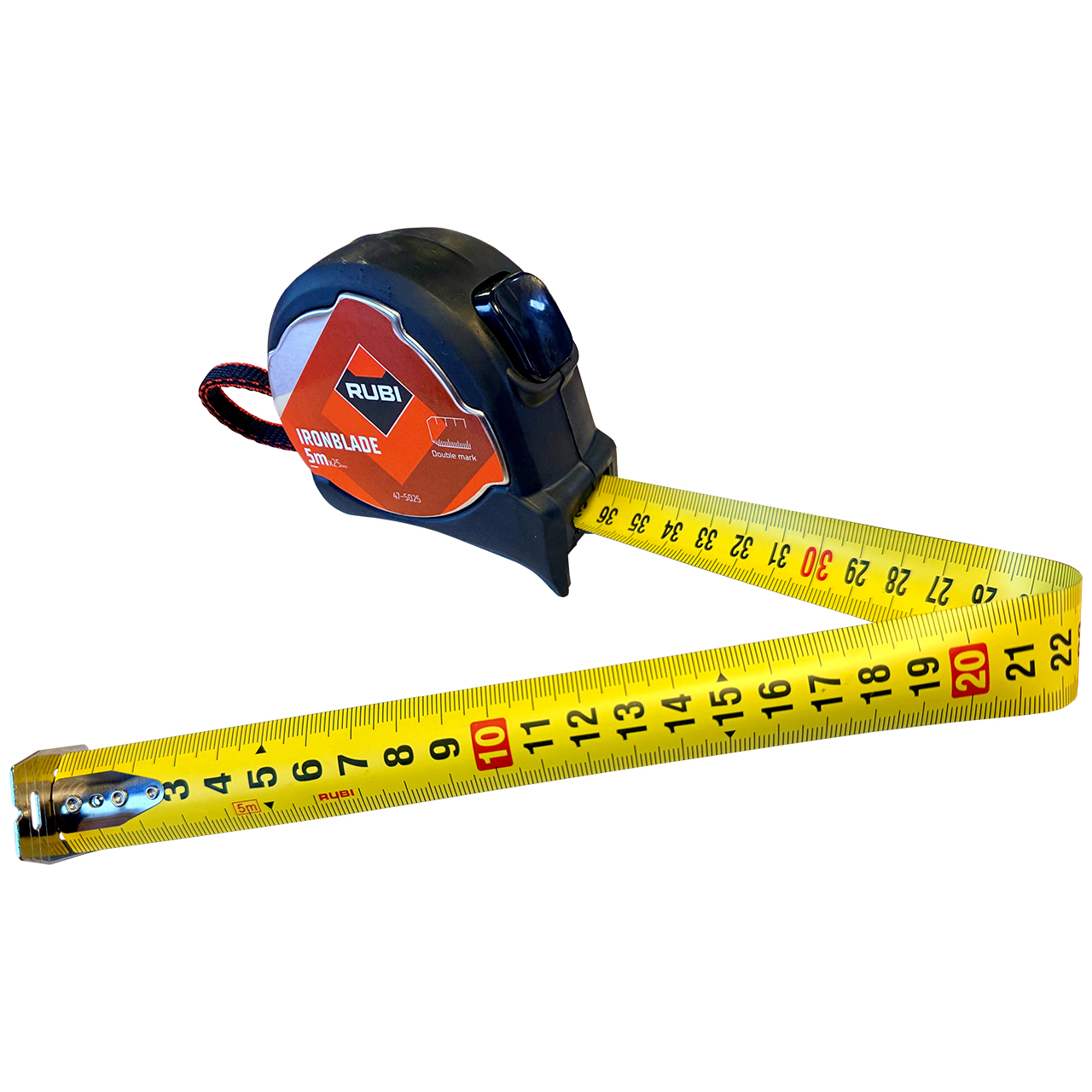 Rubi Ironblade Measuring Tape - (5m x 25mm) - 75909