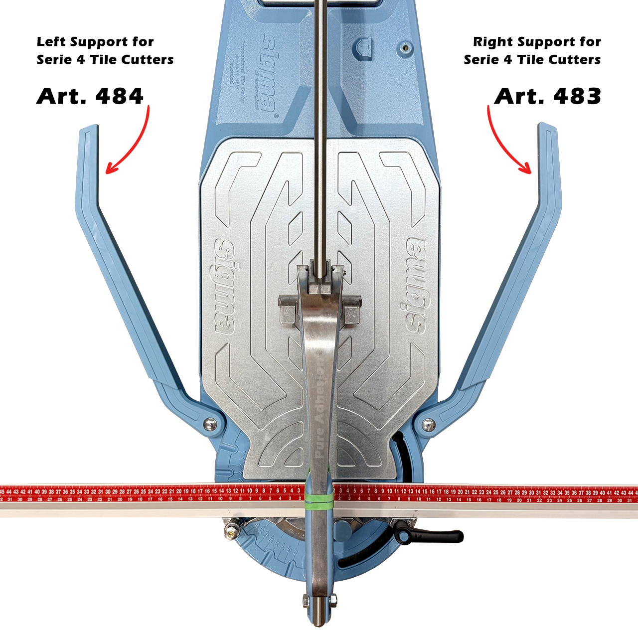 Sigma Replacement Support Arm for Serie 4 Cutters LEFT SIDE - Art. 483