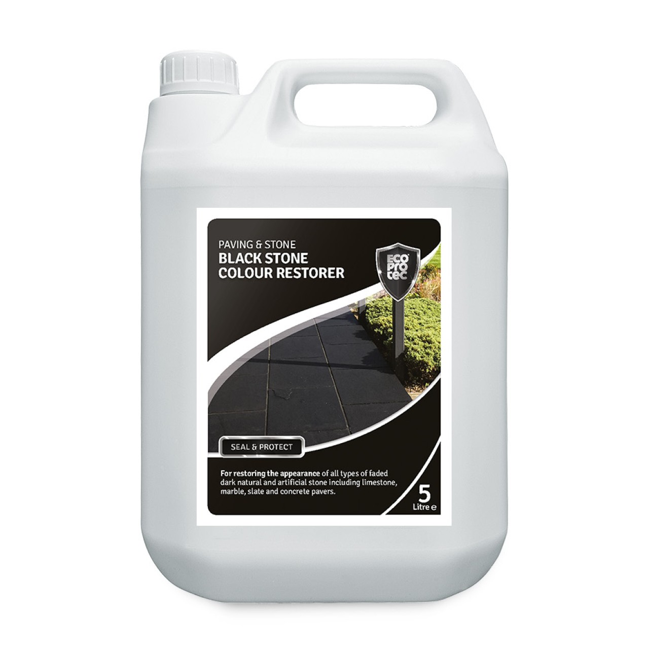 Ecoprotec Black Stone Colour Restorer - 5 Litre