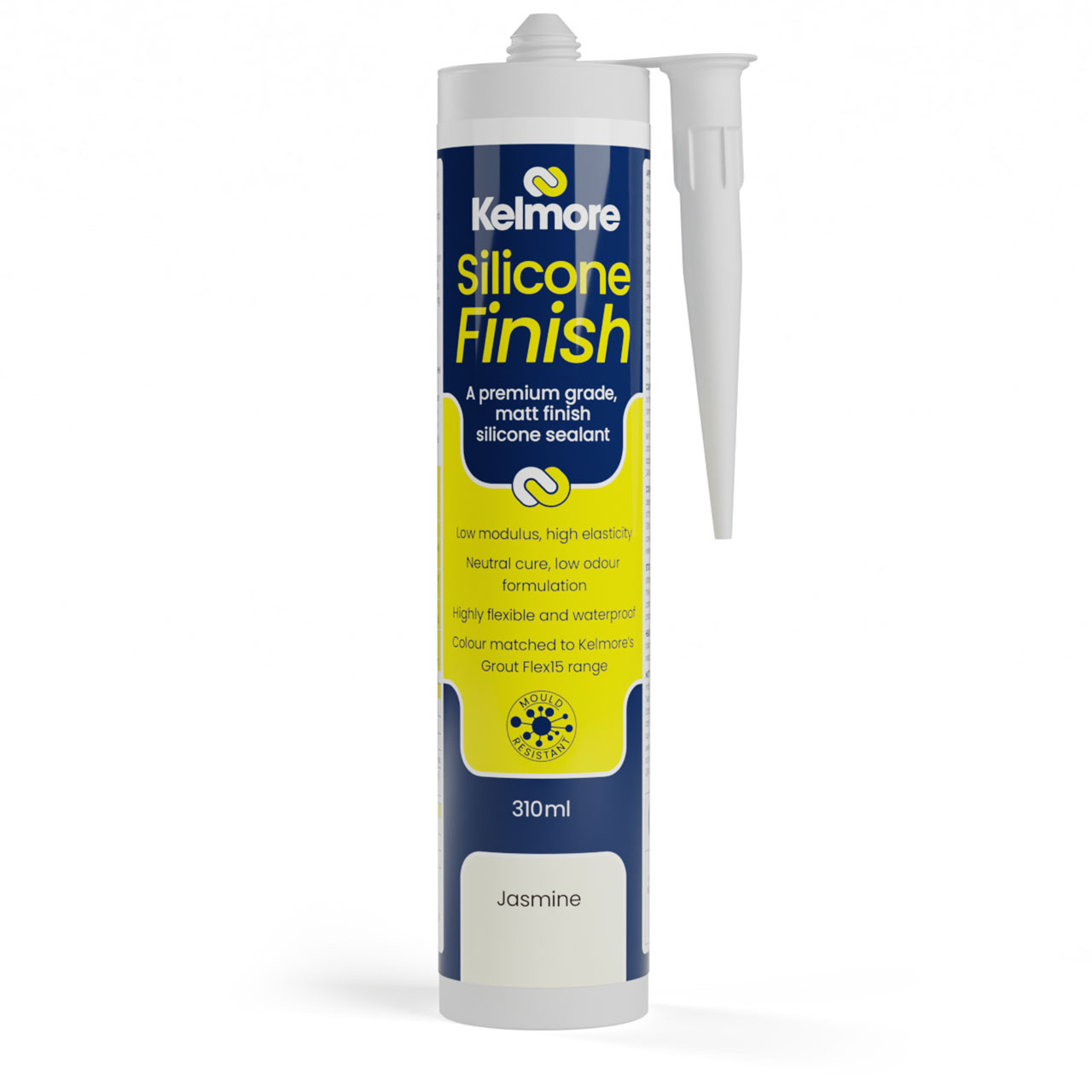 Kelmore Low Modulus Matt Finish Silicone Sealant 310ml - Jasmine
