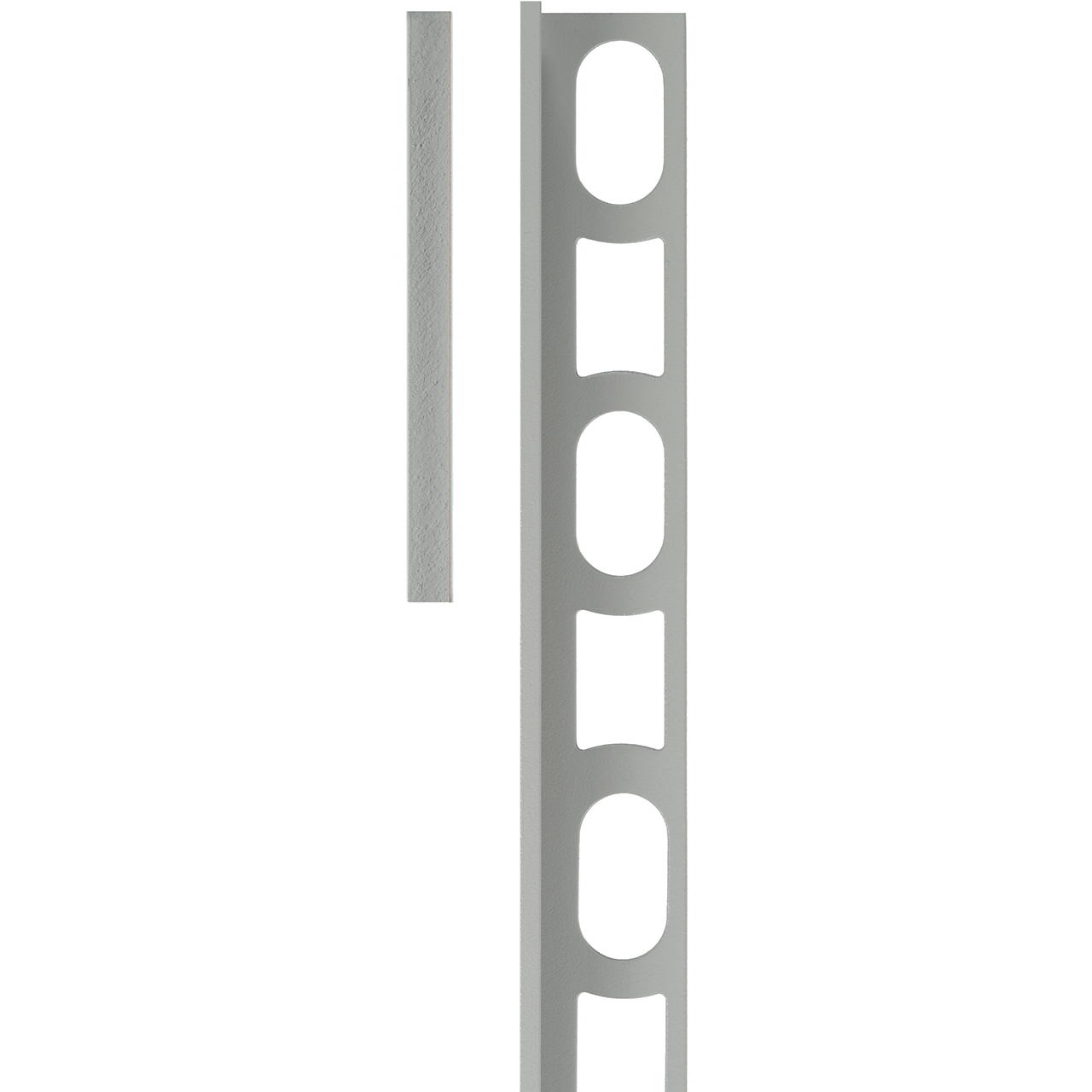 Mapei Mapecolor Straight Edge Tile Trim - 10mm x 2.7m - MOON WHITE 103 - 88525