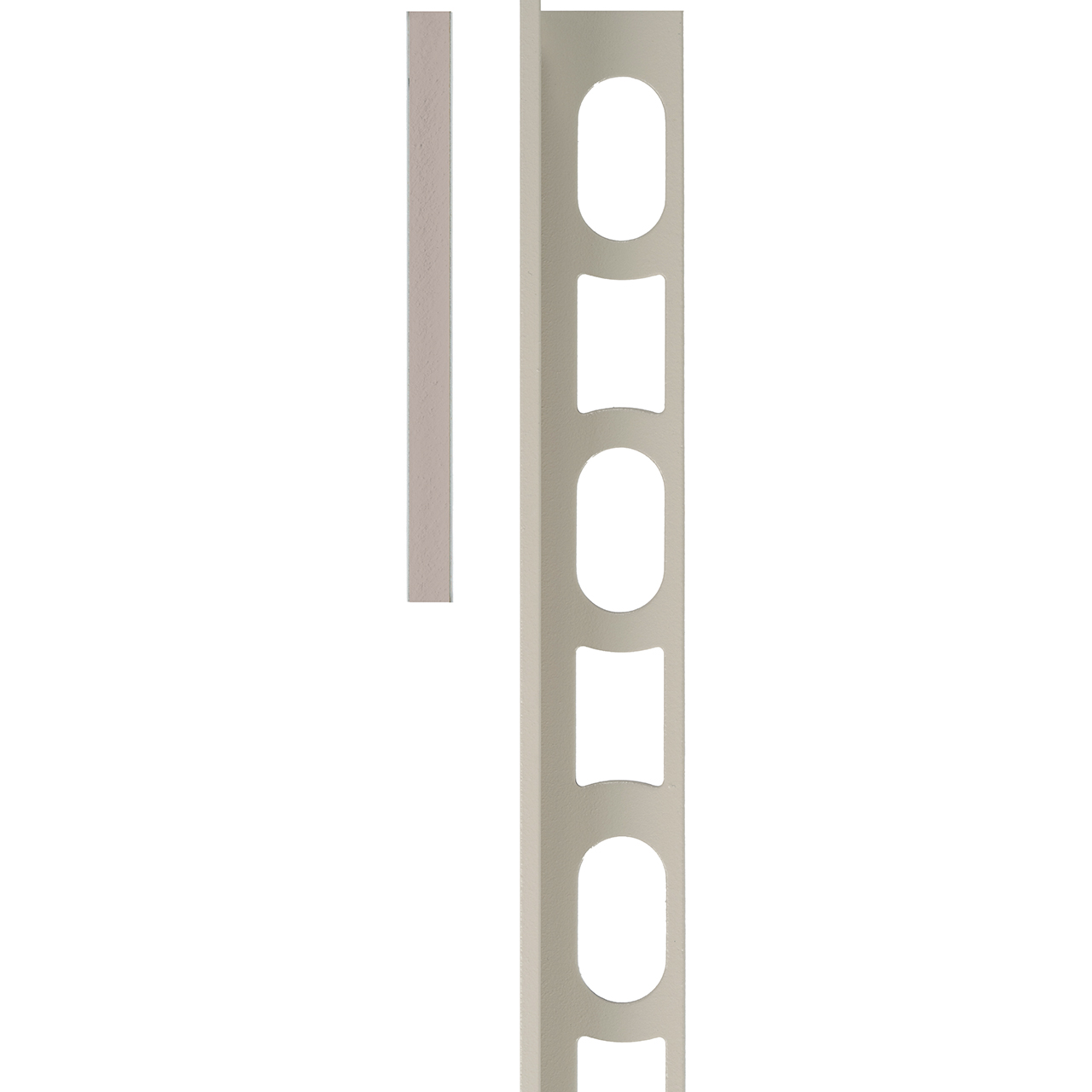 Mapei Mapecolor Straight Edge Tile Trim - 10mm x 2.7m - ANCIENT WHITE 123 - 88527