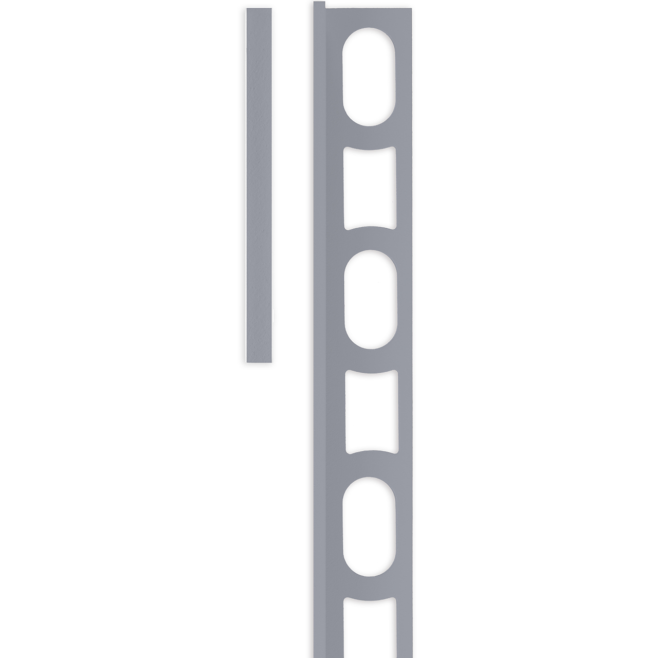 Mapei Mapecolor Straight Edge Tile Trim - 10mm x 2.7m - ARTIC GREY 127 - 88584