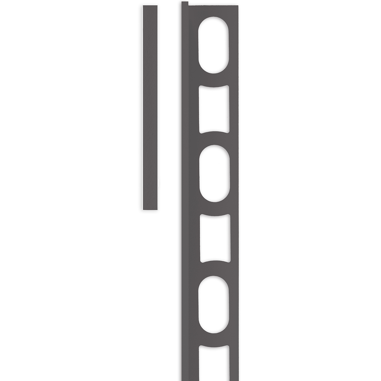 Mapei Mapecolor Straight Edge Tile Trim - 10mm x 2.7m - LONDON GREY 119 - 88586