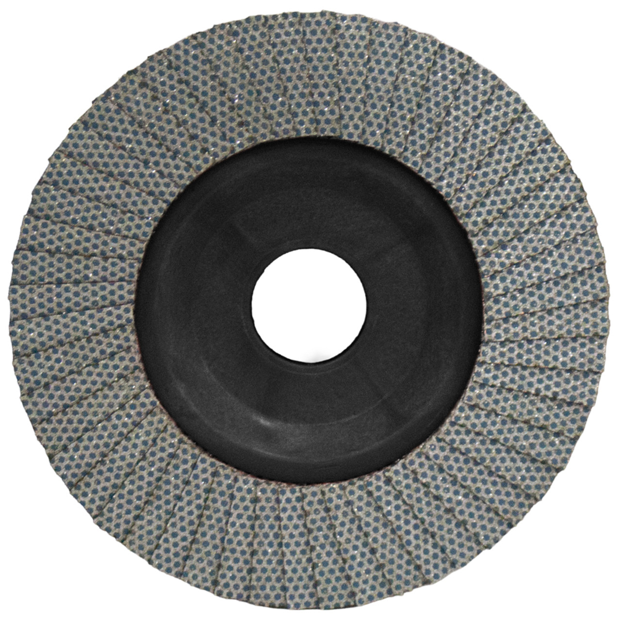 Rubi Diamond Pro Flap Wheel / Disc - 125mm - 100/120 Grit - BLACK - 32998