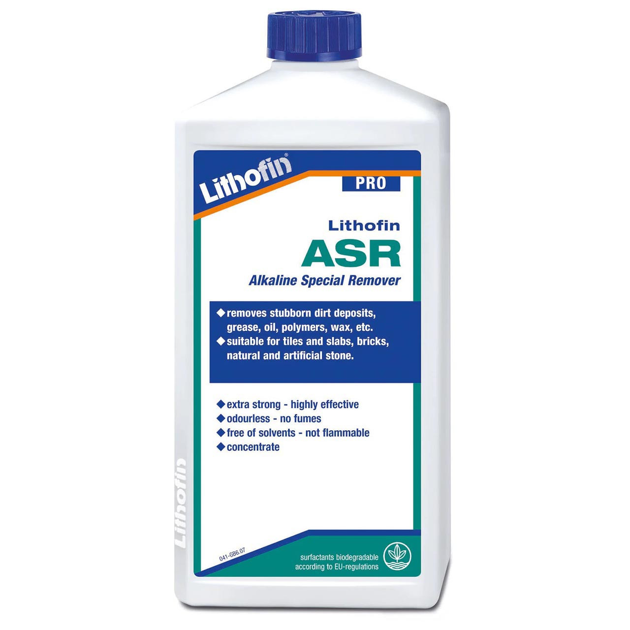 Lithofin ASR PRO - Alkaline Special Remover for Stubborn Dirt Deposits - 1 Litre img