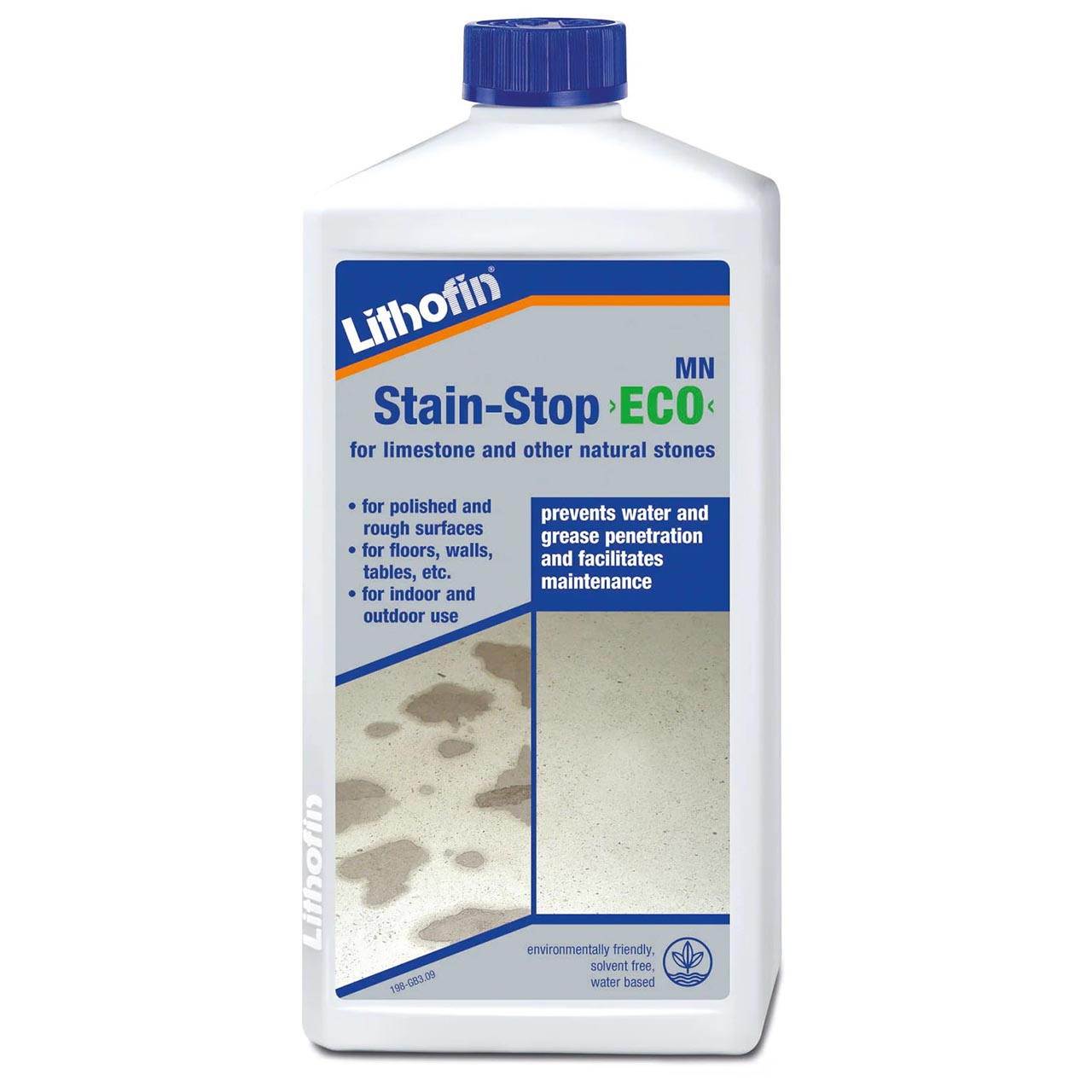 Lithofin MN Stain Stop ECO Water Based Natural Stone Sealer - 1 Litre img