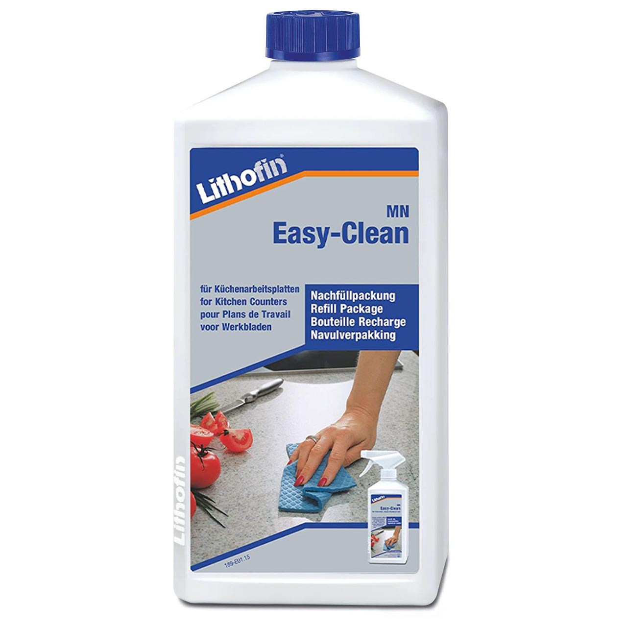 Lithofin MN Easy Clean Refill For Natural Stone & Granite - 1 Litre img